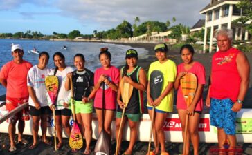 Les 7 rameuses de Tahiti