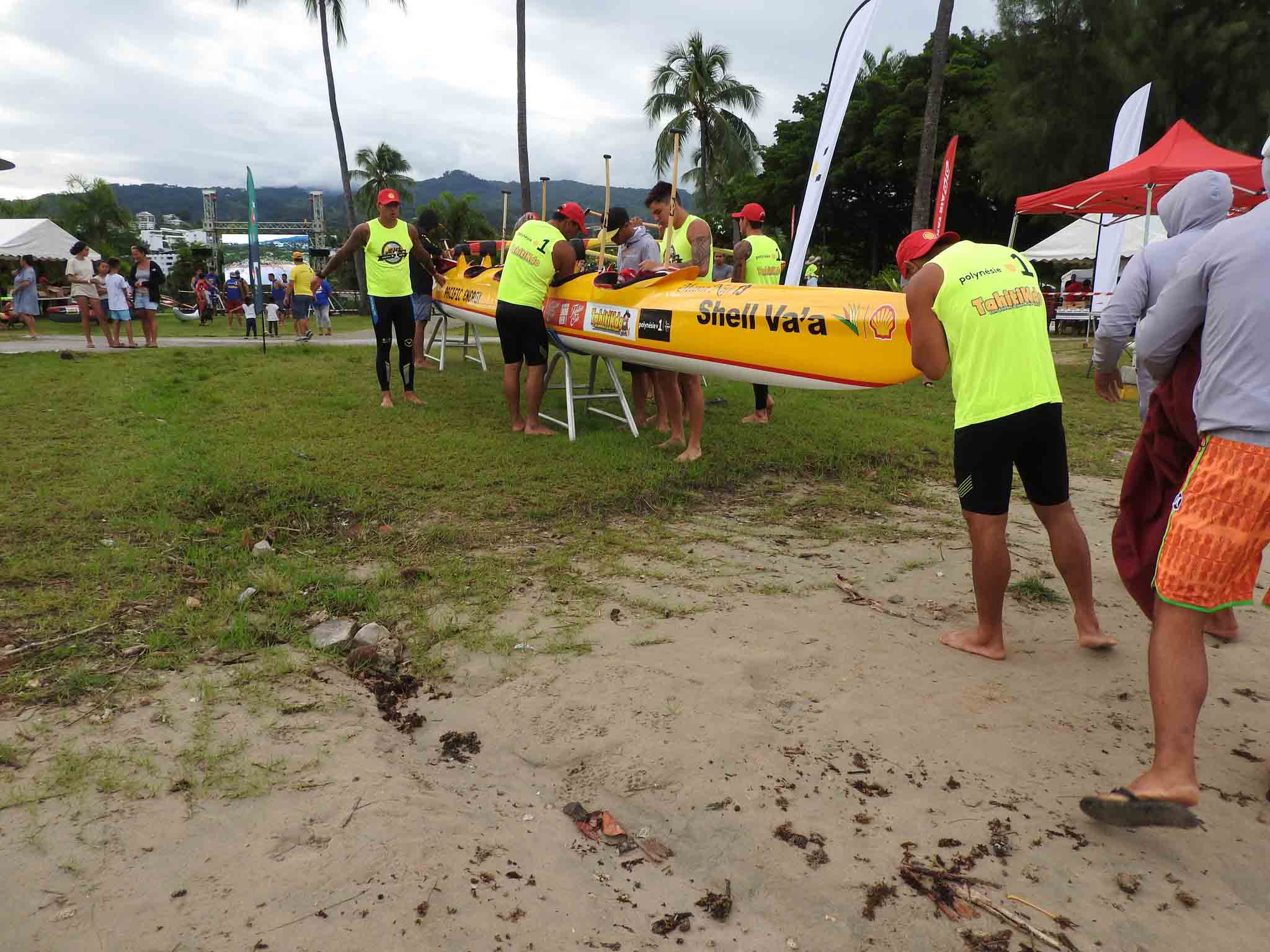 Va'a : Shell Va'a vainqueur du Marathon Polynésie la 1ère - Sports Tahiti